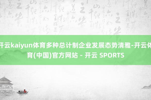 开云kaiyun体育多种总计制企业发展态势清雅-开云体育(中国)官方网站 - 开云 SPORTS